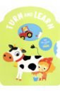 Turn And Learn. Farm turn and learn animals