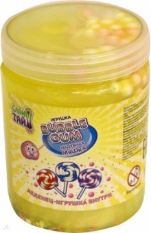 

Слайм Тайм Bubble Gum надувная мяшка (Т18362)