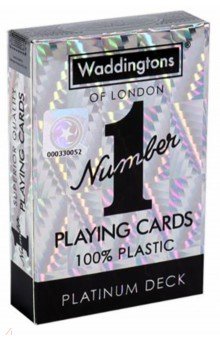 Карты игральные цветные платина Waddingtons No 1(WM-035521) Winning Moves