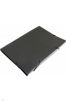 Портфель 6 отделений A4 пластиковый черный (BPR6BLCK)