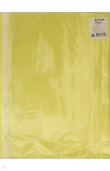 Папка-вкладыш (А4+, 30 мкм, 50 штук), желтая (013YEL).