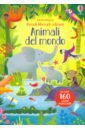 Обложка Animali del mondo. Piccoli libri con adesivi