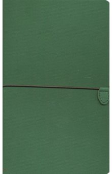 Ежедневник недатированный А5 Freddie зеленый, зеленый обрез (24716/15).