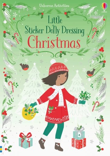 Little Sticker Dolly Dressing. Christmas