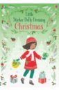 Watt Fiona Little Sticker Dolly Dressing. Christmas happy christmas activity book