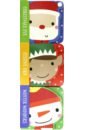 Christmas. 3 mini board books eastman p d the little red box of bright and early board books
