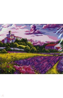 

Рисование по номерам "Тёплый вечер в Провансе", 40х50 см (А094)