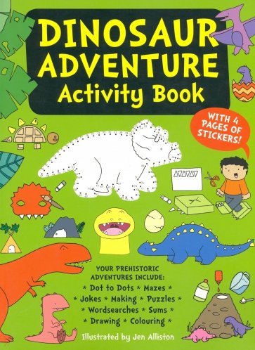 Dinosaur Adventure Activity Book