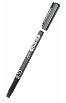 Ручка гелевая черная 0.5 мм (S36).