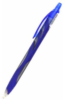 Ручка шариковая автоматическая синяя 1 мм, OLA (BP123-BL).