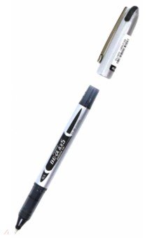 Ручка-роллер черная 0.5 мм ZEB-ROLLER BE&AX5 (EX-JB6-BK).