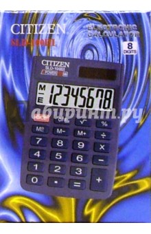 Калькулятор карманный Citizen 8-разрядный SLD-100 (III).