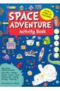 Alliston Jen Space Adventure Activity Book montessori paste quiet book children toy paste book my first busy book animal numbers matching puzzle game educational toys gift