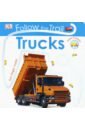 Follow the Trail. Trucks follow me playground fun finger trail board book