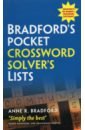 Bradford Anne R. Collins Bradford's Pocket Crossword Solver's Lists portable pocket