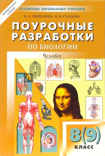 Поурочные разработки по биологии: 8(9) класс. Человек