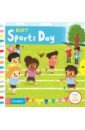 Busy Sports Day meet the moomins a push pull and slide book