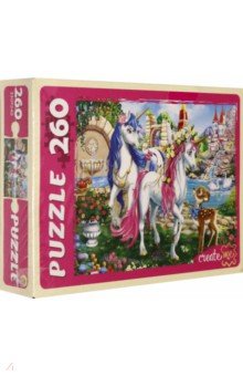 Puzzle-260 ЧУДЕСНЫЕ ЕДИНОРОГИ №7 (ПУ260-2469).