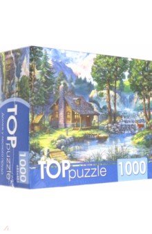 Puzzle-1000 Домик у лесного пруда (ХТП1000-2166).