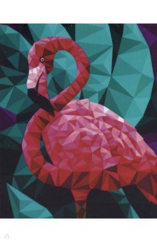 

Рисование по номерам 40*50 см, Фламинго (P005)