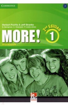 Обложка книги More! 2nd Edition. Level 1. Workbook, Puchta Herbert, Gerngross Gunter, Stranks Jeff