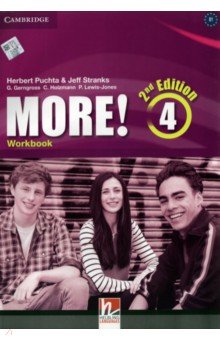 Обложка книги More! 2nd Edition. Level 4. Workbook, Puchta Herbert, Gerngross Gunter, Stranks Jeff