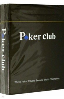 Карты игральные Покер (54 штуки), синяя рубашка (ИН-9130)