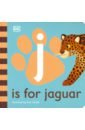 J is for Jaguar simpson j open book