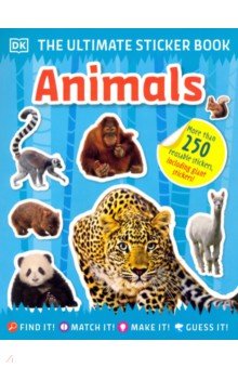 Ultimate Sticker Book. Animals