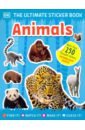Ultimate Sticker Book. Animals 19pcs girl book set stickers crafts and scrapbooking stickers book student label decorative sticker kids toys