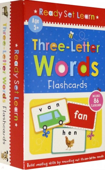 Three Letter Words Flashcards