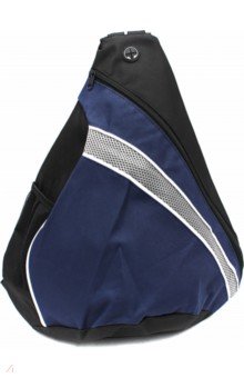Рюкзак спортивный на одно плечо, синий, 38х13х47 см. (Р-3997)