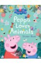 Peppa Loves Animals peppa’s holiday fun sticker book