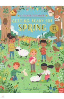 Getting Ready for Spring. A Sticker Storybook