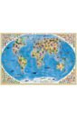 Карта настенная Страны и народы мира, 101х69 см. карта раскраска настенная карта мира страны