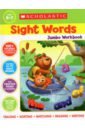 Scholastic Sight Words Jumbo Workbook kindergarten skills workbook sight words