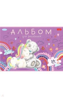 

Альбом для рисования (24 листа, А4), MeToYou, ассортимент (24А4блВ)