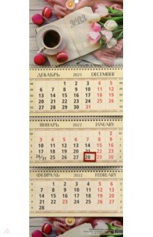 Zakazat.ru: Календарь квартальный Нежность, на 2022 год (КВК-8).