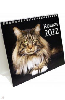 Календарь-домик на 2022 год (евро). Кошки.