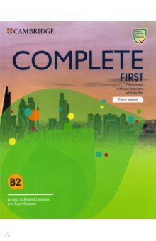 Ursoleo Jacopo D`Andria, Gralton Kate - Complete First Workbook without Answers with Audio