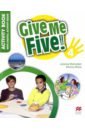 Ramsden Joanne, Shaw Donna Give Me Five! 4 Activity Book + OWB 2021 give me a hug