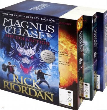 Magnus Chase and the Gods of Asgard (3-book box)