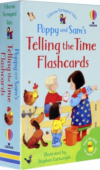 Poppy and Sam's Telling the Time Flashcards