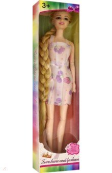 Кукла Милена модельная с длинными волосами, шарнирная