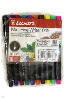 Набор капиллярных ручек Mini Fine Writer 045, 10 цветов.