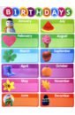 Color Your Classroom. Birthdays Chart colors chart