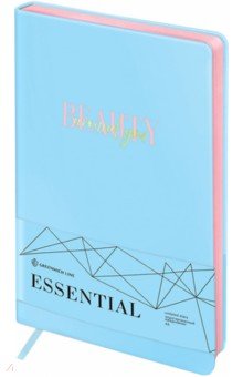 Ежедневник недатированный Essential. Blue, А5, 136 листов.