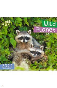 

Календарь настенный на 2022 год Дикие животные 4