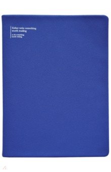 Еженедельник датированный на 2022 год, Infolio Prague синий, 88 листов.