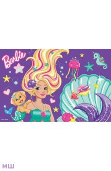 Картина по номерам Barbie. Морское приключ.,KR0003.